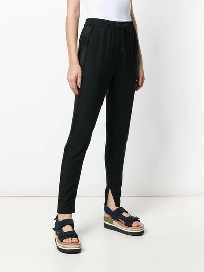 Shop 3.1 Phillip Lim / フィリップ リム 3.1 Phillip Lim Drawstring Waist Trousers - Black