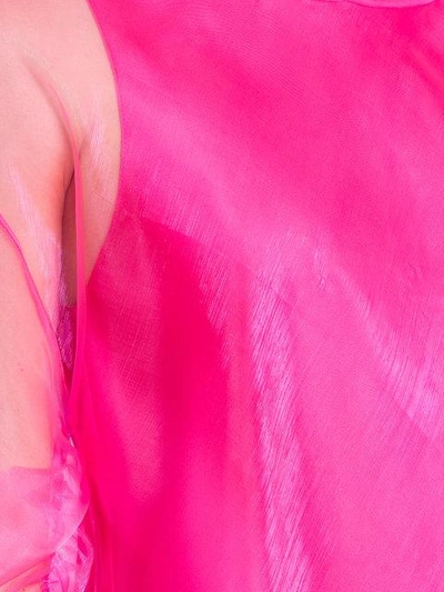 Shop Gloria Coelho Plain Top In Pink