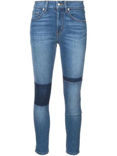 Shop Derek Lam 10 Crosby Devi Mid-rise Authentic Skinny - Blue