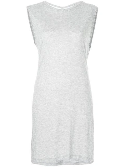 Shop Kacey Devlin Back Cut-out Dress - Grey