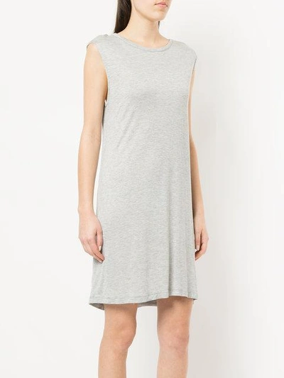 Shop Kacey Devlin Back Cut-out Dress - Grey