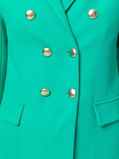 Shop Giada Benincasa Double Breasted Blazer - Green