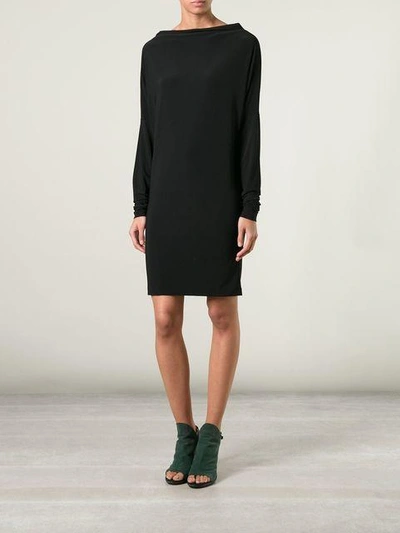 Shop Norma Kamali 'transformer 3' Dress In Black