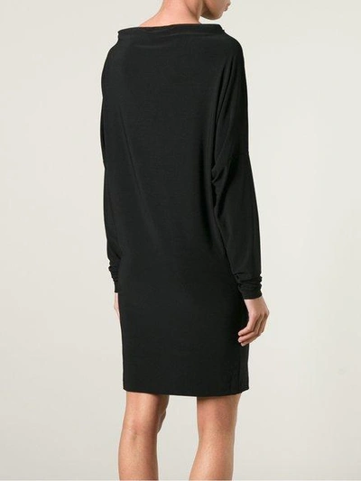 Shop Norma Kamali 'transformer 3' Dress In Black