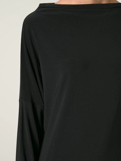 Shop Norma Kamali 'transformer 3' Dress In Black