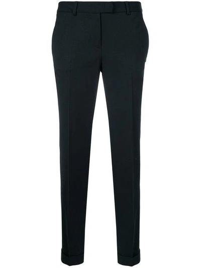 Shop Alberto Biani Cropped Trousers In 81