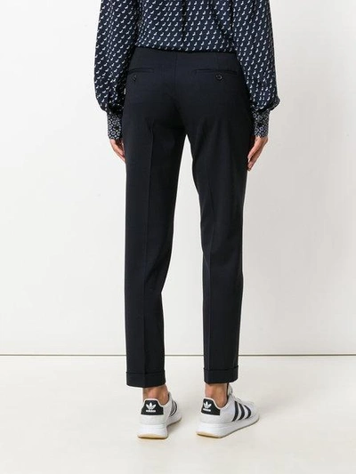 Shop Alberto Biani Cropped Trousers In 81