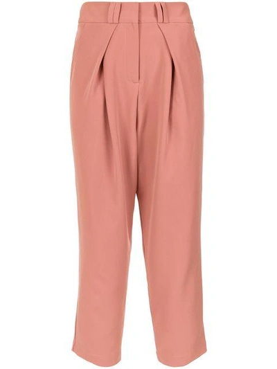 Shop Olympiah Papa Clochard Trousers In Pink