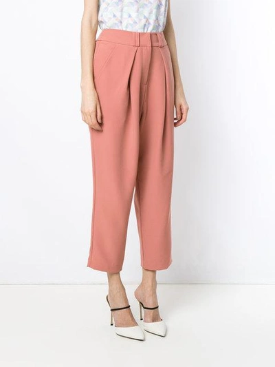 Shop Olympiah Papa Clochard Trousers In Pink