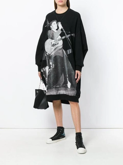 Shop R13 Elvis Grunge Dress - Black