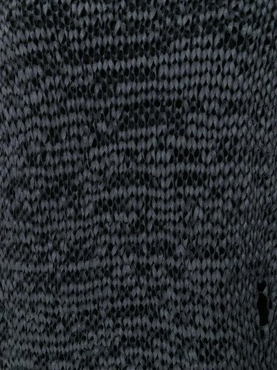 Shop Iro Distressed Knit Jumper In Grey