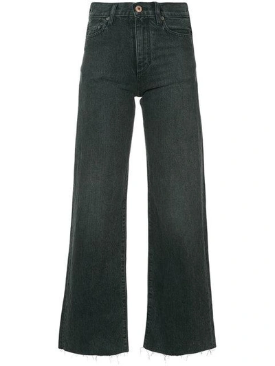 Shop Simon Miller Wide-leg Jeans In Black