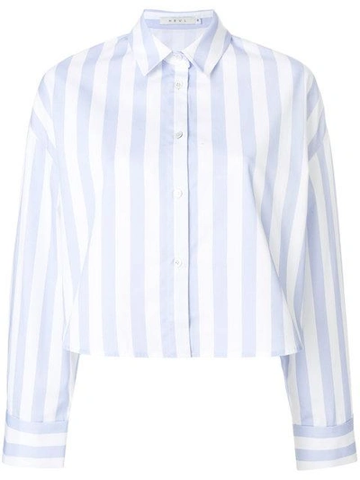 Shop Neul Striped Shirt - White