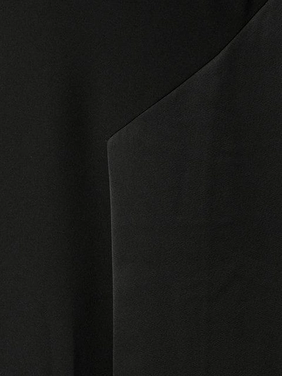 Shop Mara Mac Asymmetric Panelled Dress In Black