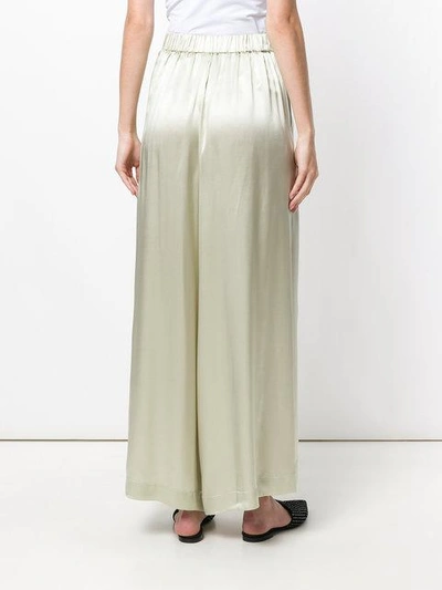 Shop Forte Forte Cropped Palazzo Trousers