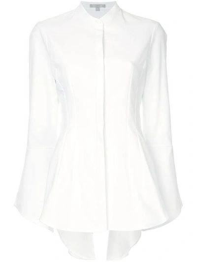 Shop White Story Dianna Shirt In White