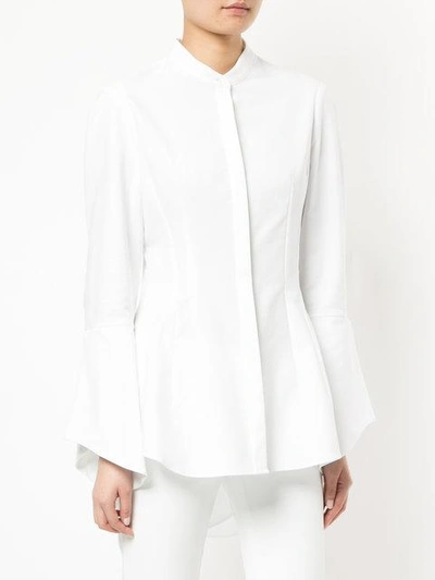 Shop White Story Dianna Shirt In White
