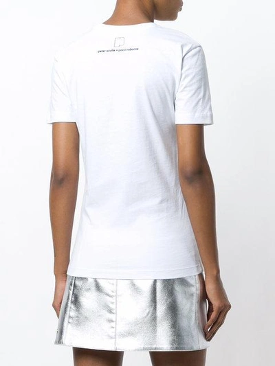 Shop Rabanne Paco  She T-shirt - White