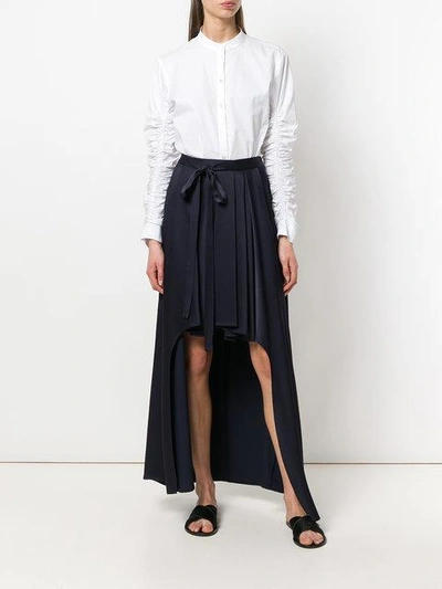 Shop Chalayan Stepped Asymmetric Skirt