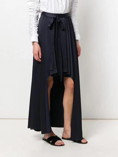 Shop Chalayan Stepped Asymmetric Skirt