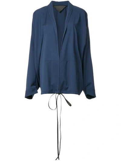 Shop Gustavo Lins Unlined Kimono In Blue