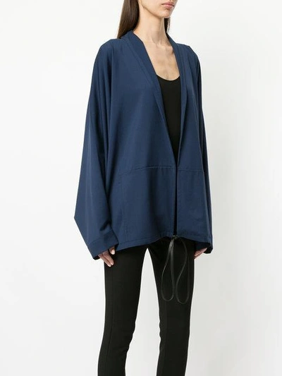 Shop Gustavo Lins Unlined Kimono In Blue