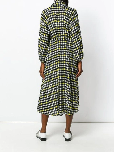 Shop Duro Olowu Long Sleeved Midi Dress