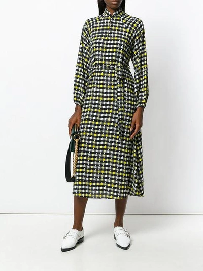 Shop Duro Olowu Long Sleeved Midi Dress