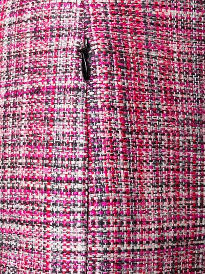 Shop Akris Textured Shift Dress In Pink