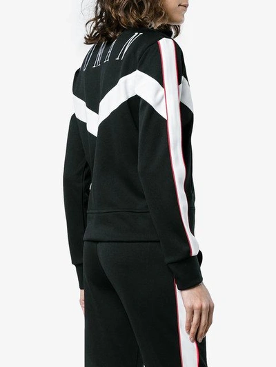 Shop Off-white Zip-up Track Jacket In Black