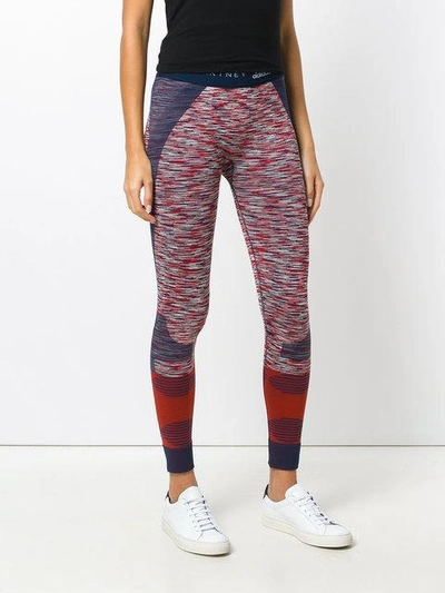 Shop Adidas By Stella Mccartney Printed Yoga Comfort Tights