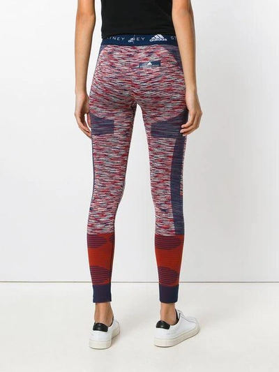 Shop Adidas By Stella Mccartney Printed Yoga Comfort Tights