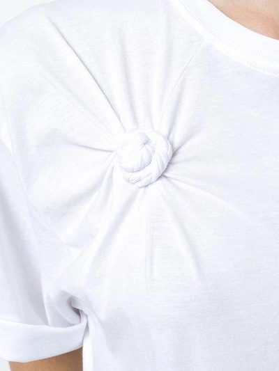Shop Helmut Lang Knot In 100 White