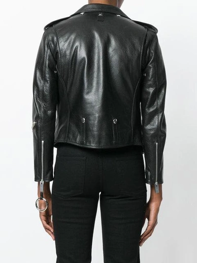 Shop Alyx Zipped Jacket In Black