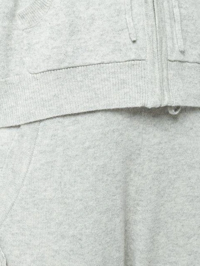 Shop Nili Lotan Cropped Track Pants - Grey