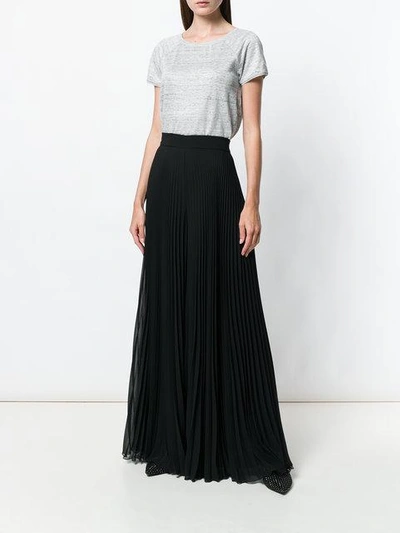 Shop Max Mara High Pleated Maxi Skirt