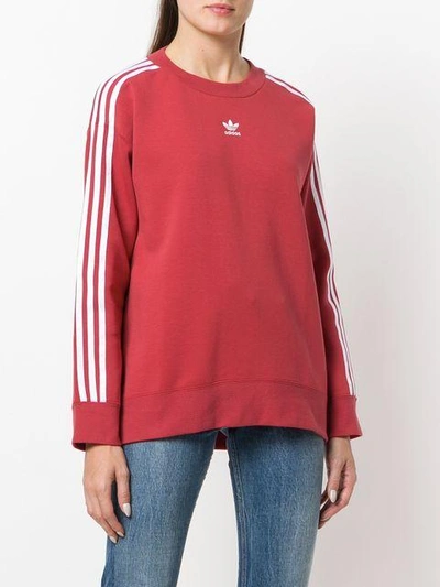 Shop Adidas Originals 3-stripes Sweatshirt
