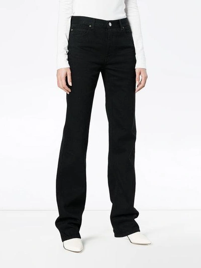 Shop Calvin Klein 205w39nyc Wide Leg High In Black