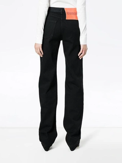 Shop Calvin Klein 205w39nyc Wide Leg High In Black