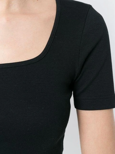 short-sleeve fitted top