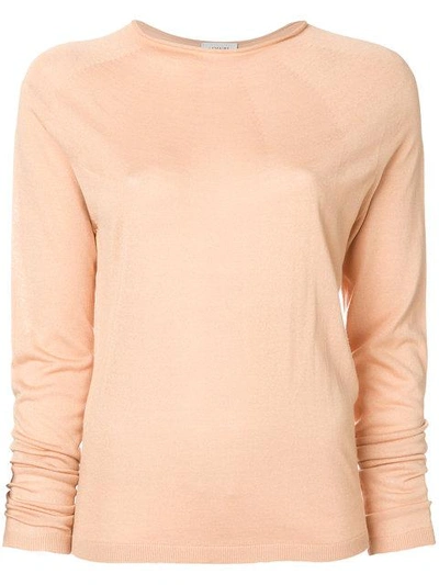 Shop Lemaire Loose-fit Knitted Top - Neutrals