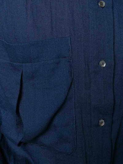 Shop Iro Nevin Shirt In Blue