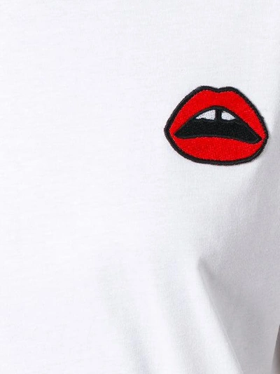 Shop Markus Lupfer 'lara Lip Alex' T-shirt In White
