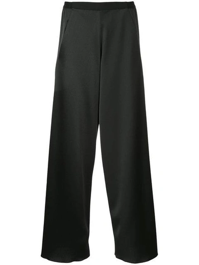 Shop Christopher Esber Bias Cut Trousers In Black