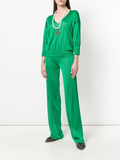 Pucci Straight-leg Knit Trousers
