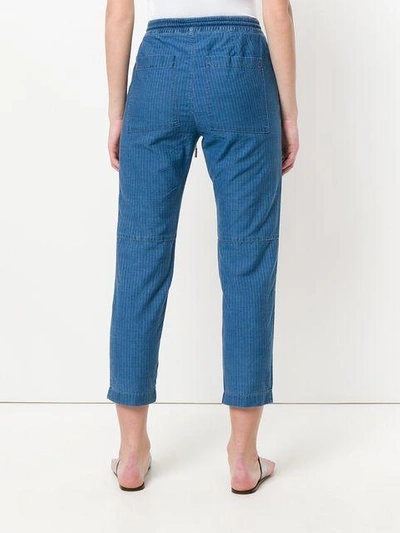 elasticated waist trousers