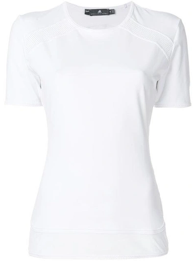 Shop Adidas By Stella Mccartney Recycled Sports Tee In White
