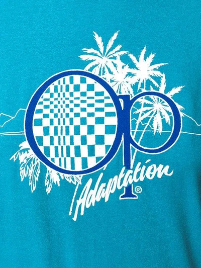 Shop Adaptation Logo Print Sweatshirt - Blue