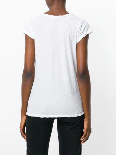 Shop James Perse Soft Loose Fit T-shirt In White