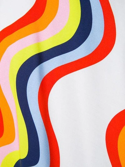 Shop House Of Holland Asymmetric Midi Skirt - Multicolour